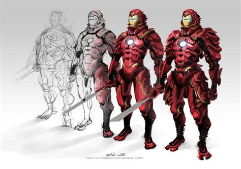 Wicked Iron Man Samurai Armor Design — Geektyrant