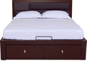 Home By Nilkamal Engineered Wood Queen Drawer Bed Price In India Buy