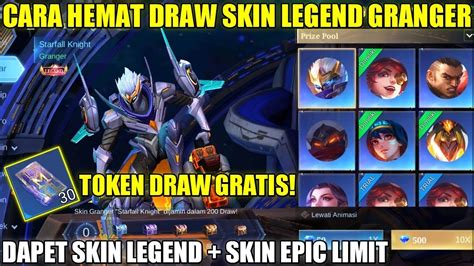 Cara Paling Hemat Draw Event Skin Legend Granger Pakai Token Gratis