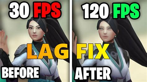 Valorant Lag Fix And Fps Boost For Low End Pc I How To Set Resolution