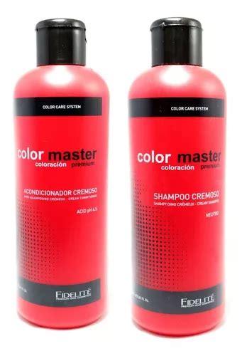 Combo Fidelite Color Master Shampoo Neutro Acondic Ph 4 5