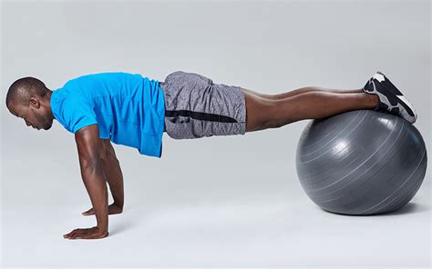 12-Minute Swiss Ball (Stability Ball) Ab Workout for Beginners - Focus ...