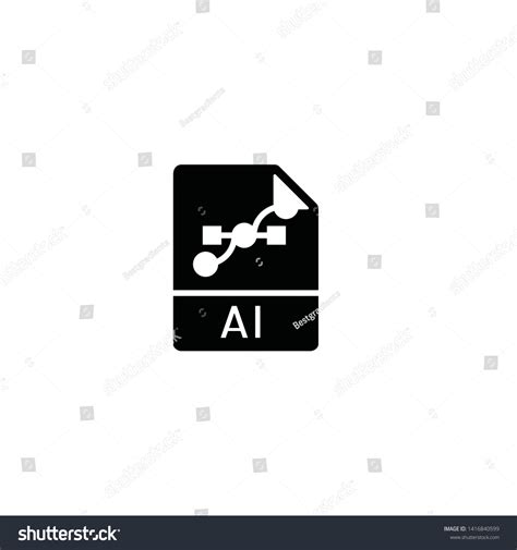 Artificial Intelligence Vector Ai Symbol Linear Stock Vector (Royalty Free) 1416840599 ...