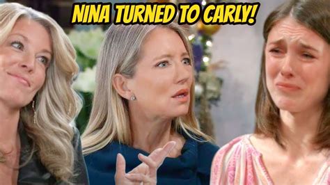 Carly Learns Nina S Secret And Succeeds In Forcing Nina To Betray