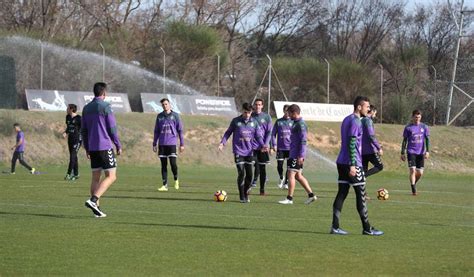 Plan semanal de entrenamiento para el choque en Alcorcón Real