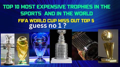 The Top 10 Most Expensive Sports Trophies In The World Youtube