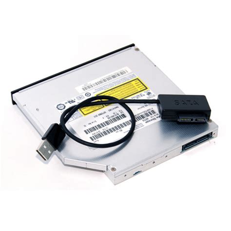 Адаптер-переходник USB - CD-ROM USB 2.0 - SATA 6+7 pin для подключения ...