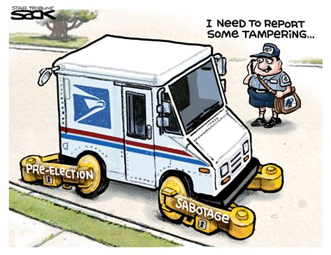 Achingly Funny Cartoons About Trump S Post Office Upheaval The Week