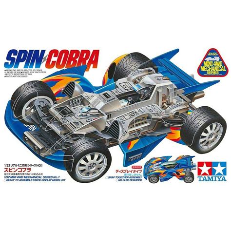 Tamiya Spin Cobra Mini 4WD Mechnical Series 95567 RZONE