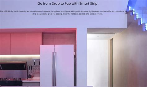 Yeelight Lightstrip Plus 1S RGB LED Strip Razer Chroma Integration (1m ...