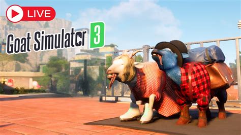 Regresaron las cabras MÁS locas de la ciudad en Goat Simulator 3 con