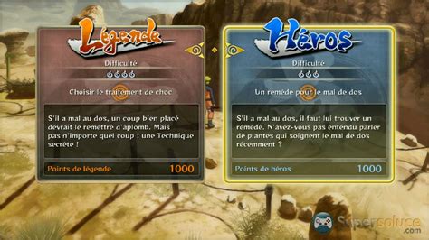 Comment Soigner Le Mal De Dos Soluce Naruto Shippuden Ultimate