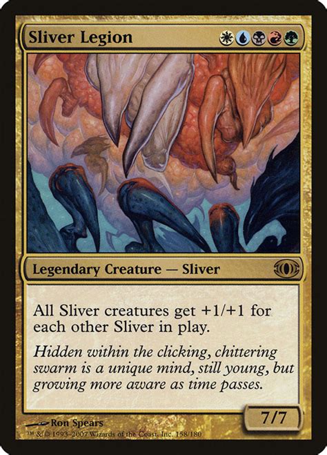 Top 10 Sliver Creatures In Magic The Gathering Hobbylark