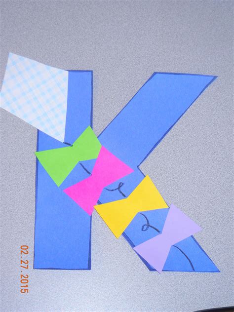 Spring Kite Alphabet Craft