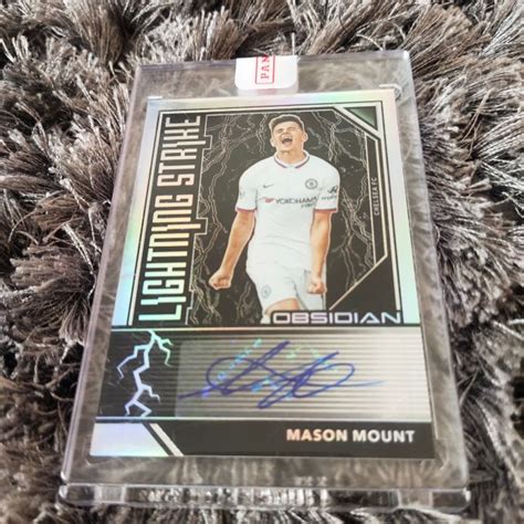 Jual Card Panini Obsidian Soccer Mason Mount Lightning Strike Sp