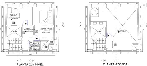 Architectural layout plan of house - Cadbull