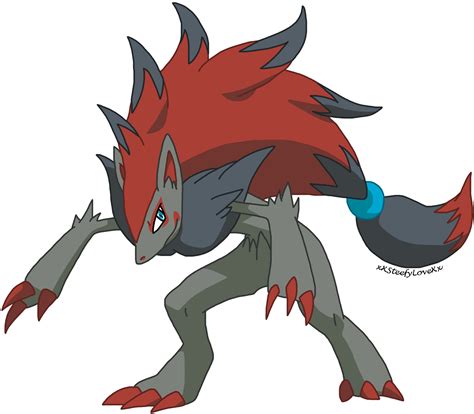 Zoroark Niceposebyondeviantart