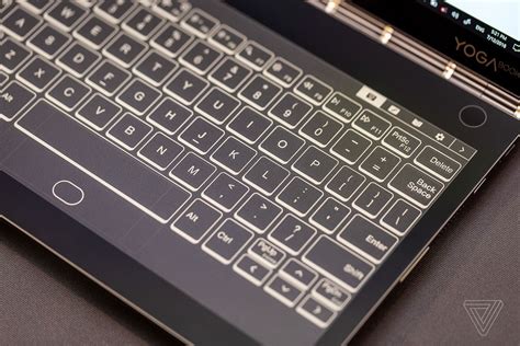 Lenovo’s new Yoga Book replaces the keyboard with an E Ink screen - The ...