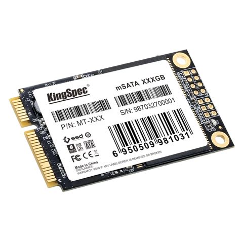 KingSpec SSD 240GB 256GB mSATA SSD SATA III Internal Solid State Hard Drive for Computer Laptop ...