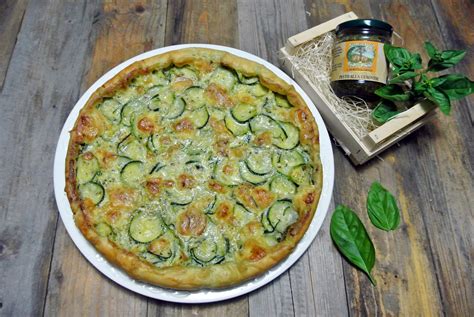 Torta Rustica Con Zucchine Pesto E Provola La Cucina Di Fatamorgana