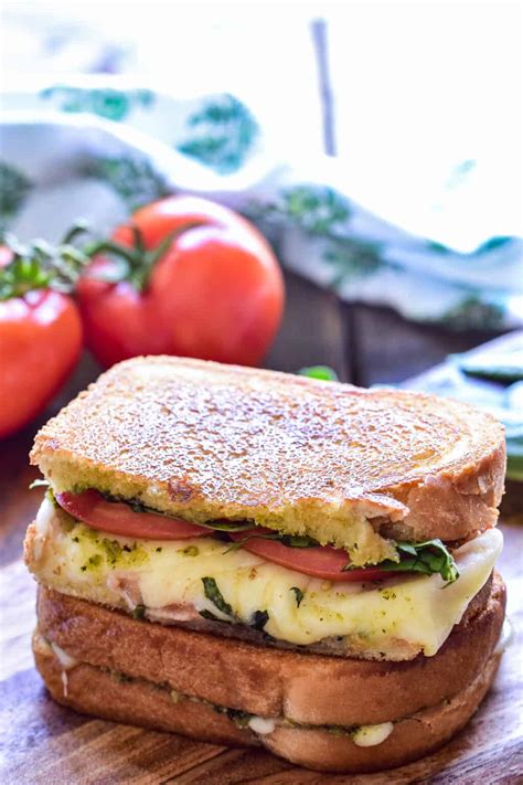 Caprese Grilled Cheese Lemon Tree Dwelling