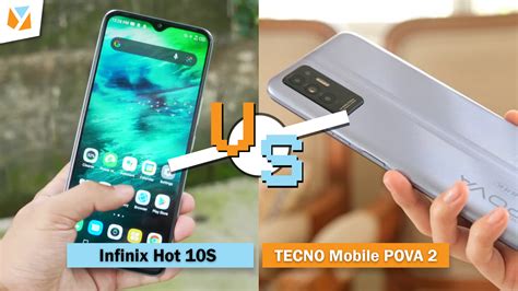 Infinix Hot S Vs TECNO Mobile POVA Specs Comparison