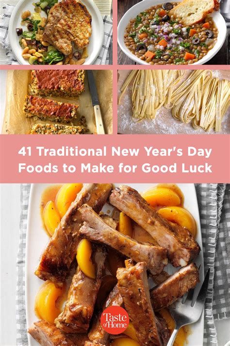 Traditional New Years Foods To Eat For Good Luck New Years Day