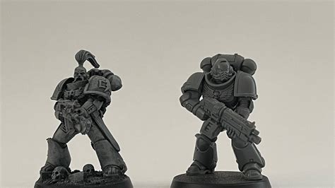 White Scar Space Marine True Scale Conversion Age Of Darkness Cassius