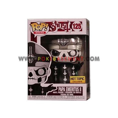 Funko Pop Ghost 125 Papa Emeritus II EXCLUSIVE Hot Topic