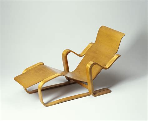 Reclining Chair Long Chair Wood Designed By Marcel Breuer England