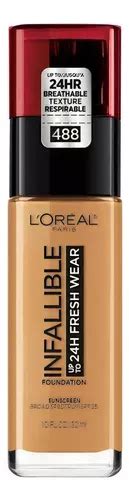 Base De Maquillaje Loréal Paris Infallible Fresh Wear 24h MercadoLibre