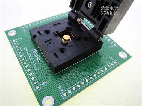 QFN-64BT-0.5-01 QFN64/DIP64 9X9X0.5MM Burn-in Socket gold plating IC