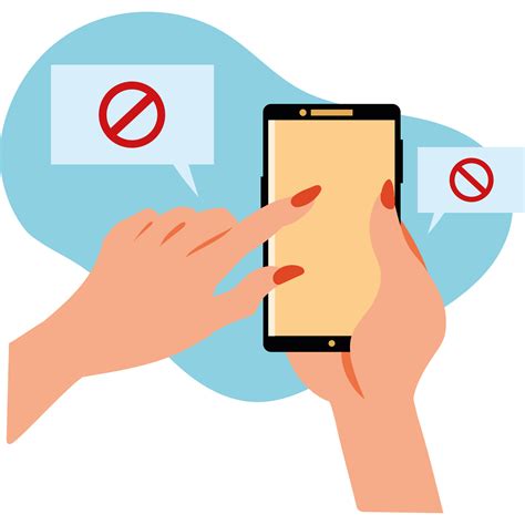 hands with do not use smartphone 56418315 PNG
