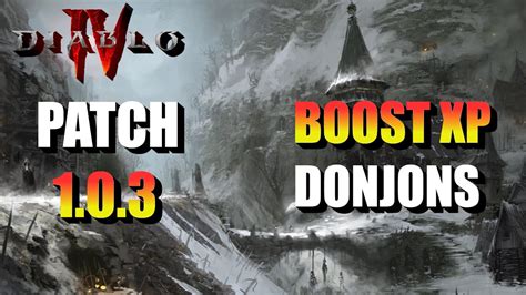 Diablo Fr Patch Boost Xp Donjons Cauchemar Youtube