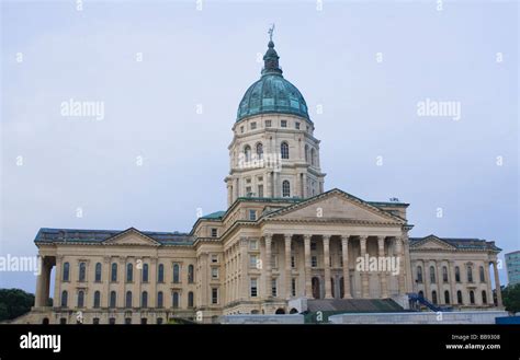 State Capitol of Kansas Stock Photo - Alamy