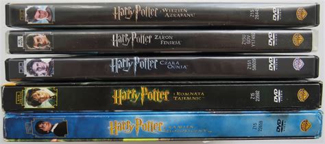 Harry Potter Czara Ognia Zakon Feniksa Dvd Sklepy