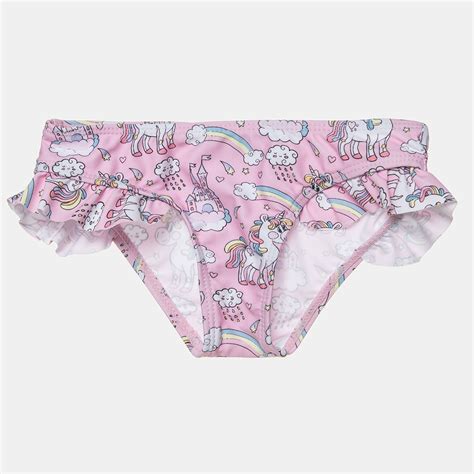 Bikini set True Blue with unicorns 12 months 5 years Alouette Βρεφικά Παιδικά Ρούχα