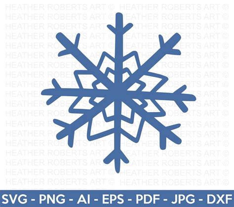 Snowflake Svg Winter Svg Snowflakes Svg Christmas Svg Holiday Svg