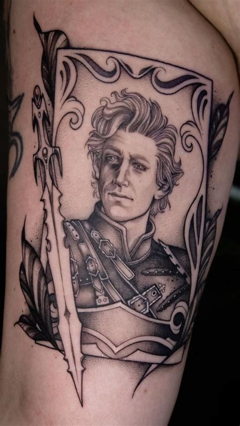 Asterion From Baldurs Gate 3 Tattoo By Jordan Cunningham