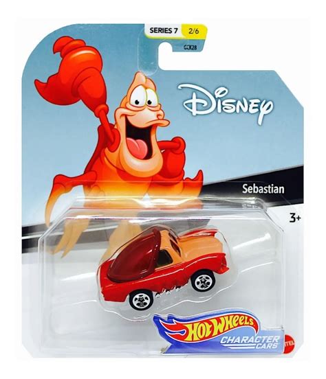 Hot Wheels Coleccion Character Cars Disney Ariel Sirenita Vehículos de Juguete Mebuscar México