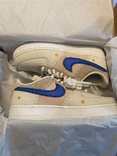 Size 75 Nike Air Force 1 07 La Flea 2022 For Sale Online Ebay