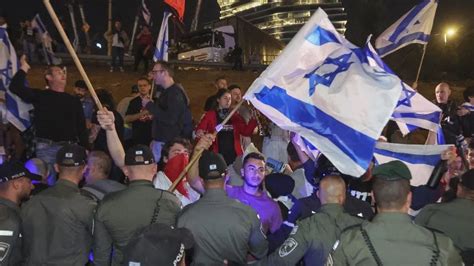 Mais De 120 Detidos Em Protestos Contra Reforma Judicial Em Israel MMO