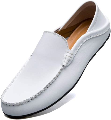 Unitysow Mocassini Uomo Pelle Estivi Pantofole Casual Eleganti Slip On