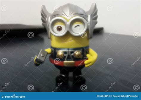 Thor Minion editorial stock image. Image of thor, hammer - 56843894