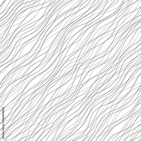 Intersecting lines texture. Seamless pattern. Black and white ...