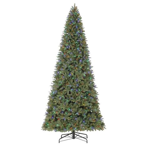 Holiday Living 12 Ft Pre Lit Douglas Fir Artificial Christmas Tree With