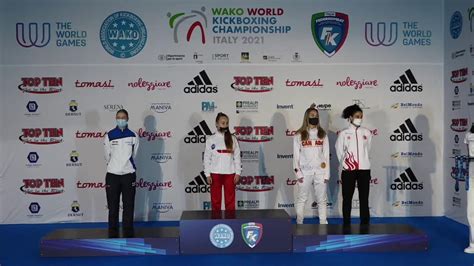 Awards Ceremony Wako World Championships Youtube