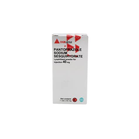 Pantoprazole 40 Mg Injection Dexa Farmaku