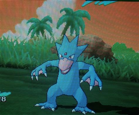 Shiny Hunting, Random shiny Golduck!! I was just leveling up some...