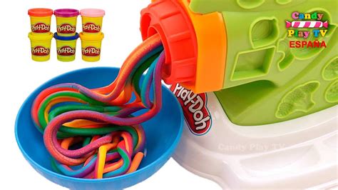 Plastilina Play Doh Fabrica De Pasta Play Doh Noodle Plates Aprende